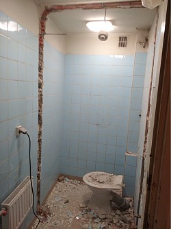 photo from before bathroom renovation